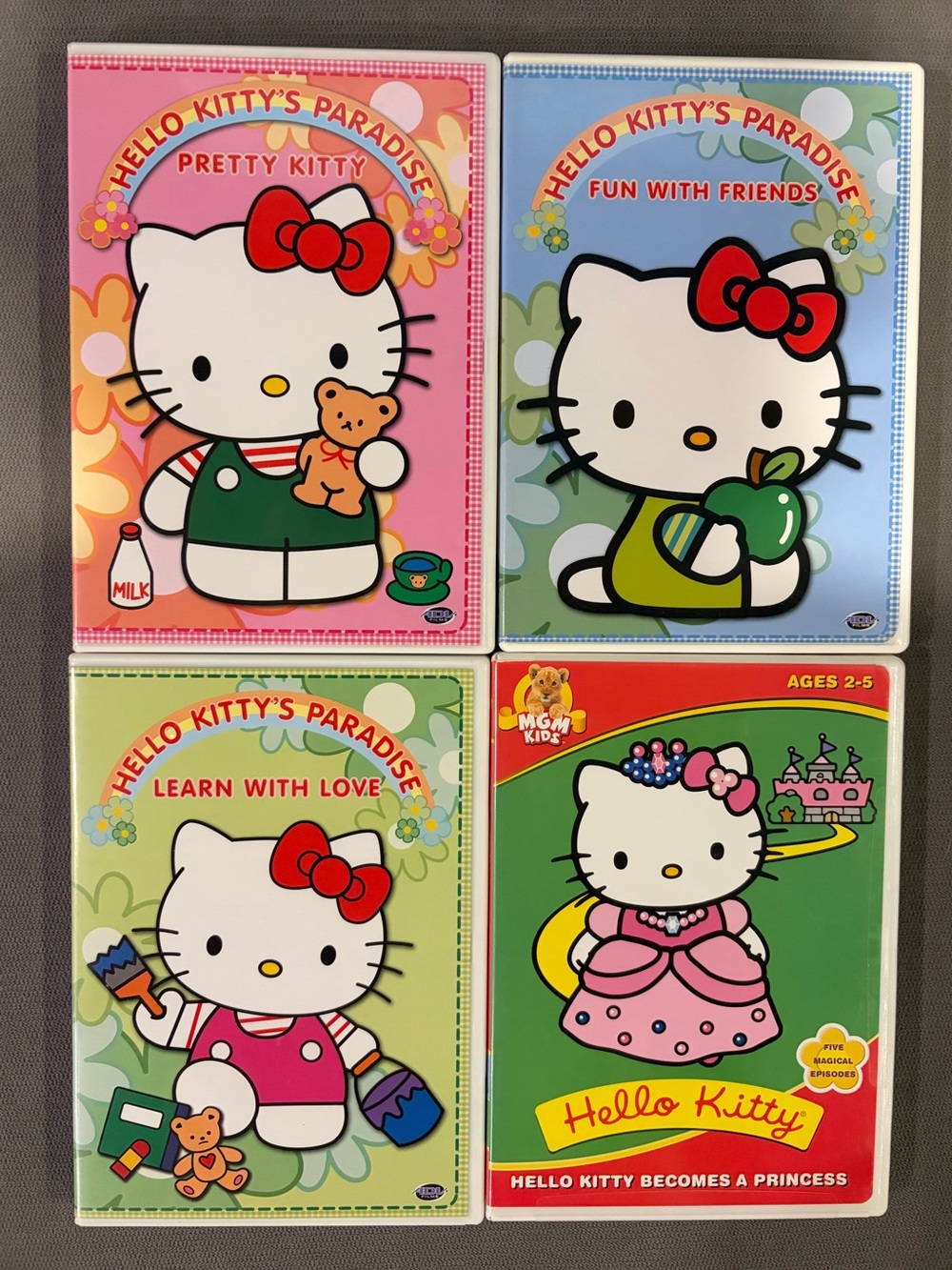 Vintage Hello Kitty DVDs